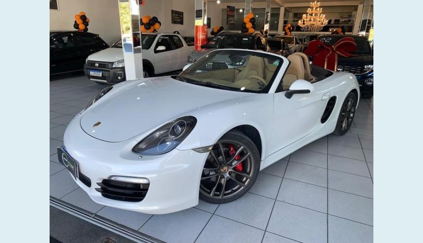 PORSCHE BOXSTER 2.7 265CV CONVERSIVEL - BRANCO - 2013 Foto 2 (Grande)