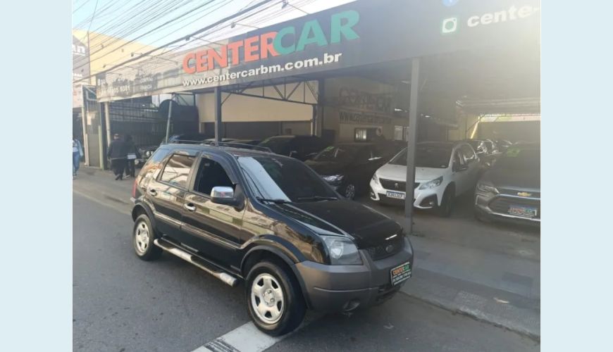 FORD ECOSPORT 1.6 XLS 8V FLEX 4P MANUAL - PRETO - 2007 Foto 2 (Grande)