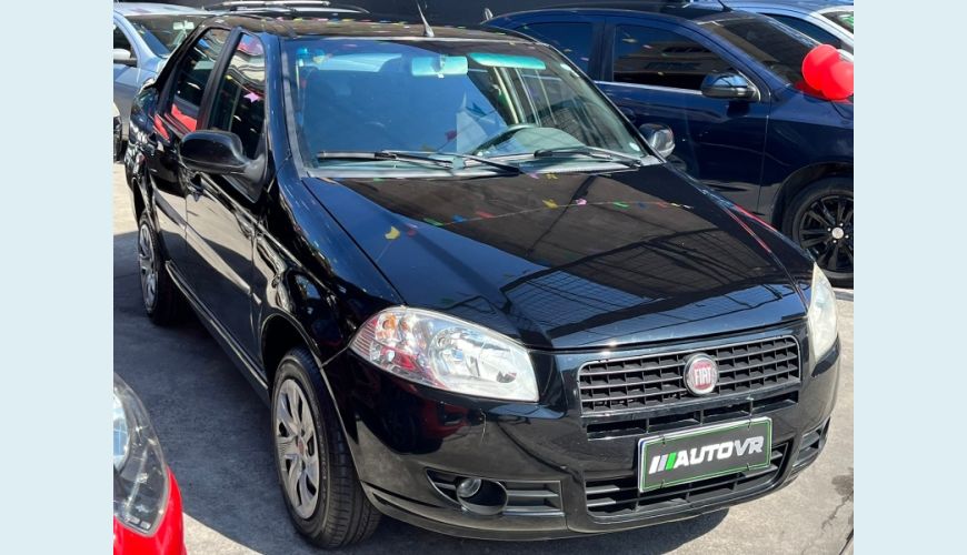 FIAT SIENA EL 1.0 MPI FIRE FLEX 8V 4P - PRETO - 2012 Foto 2 (Grande)