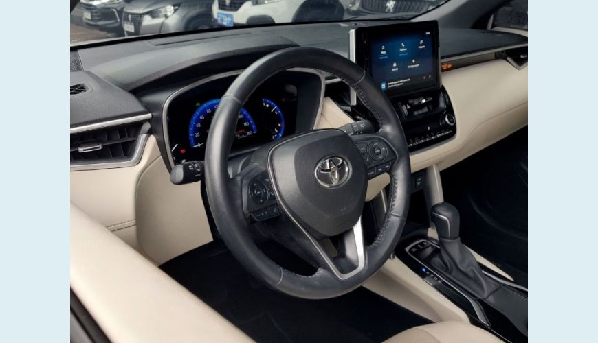 TOYOTA COROLLA CROSS XRX 1.8 16V AUT.(HYBRID) - BRANCO - 2024 Foto 2 (Grande)