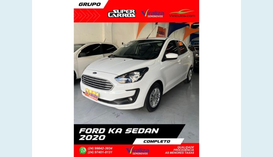 FORD KA - BRANCO - 2020 Foto 2 (Grande)