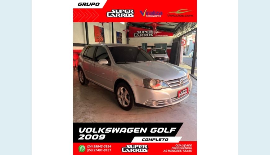 VOLKSWAGEN GOLF - PRATA - 2009 Foto 2 (Grande)