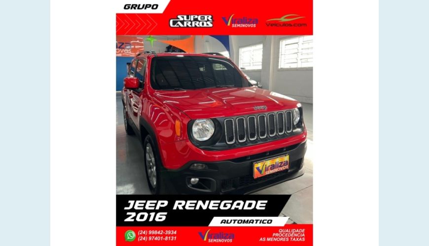 JEEP RENEGADE - VERMELHO - 2016 Foto 2 (Grande)
