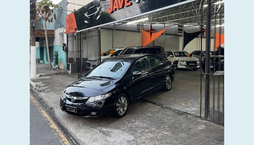 HONDA CIVIC SEDAN LXS 1.8/1.8 FLEX 16V AUT. 4P - PRETO - 2011 Foto 2 (Grande)