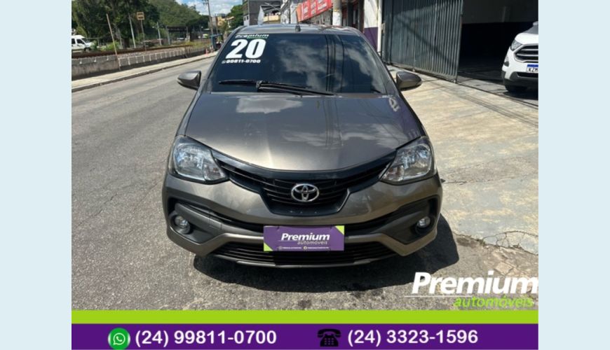 TOYOTA ETIOS - CINZA - 2020 Foto 2 (Grande)