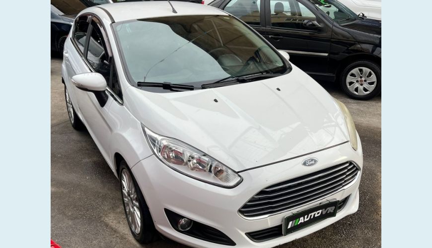 FORD FIESTA TIT./TIT.PLUS 1.6 16V FLEX AUT. - BRANCO - 2015 Foto 2 (Grande)