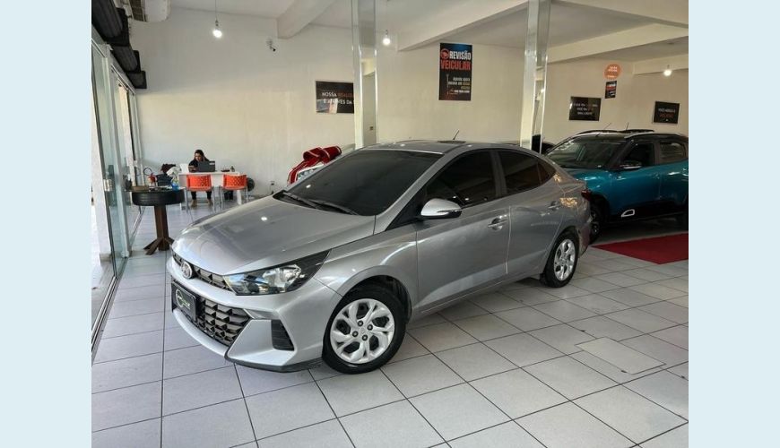 HYUNDAI HB 20S 1.0 M COMFORT - CINZA - 2023 Foto 2 (Grande)