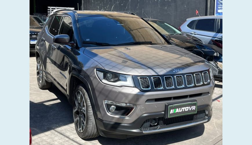 JEEP COMPASS LIMITED 2.0 4X2 FLEX 16V AUT. - CINZA - 2018 Foto 2 (Grande)