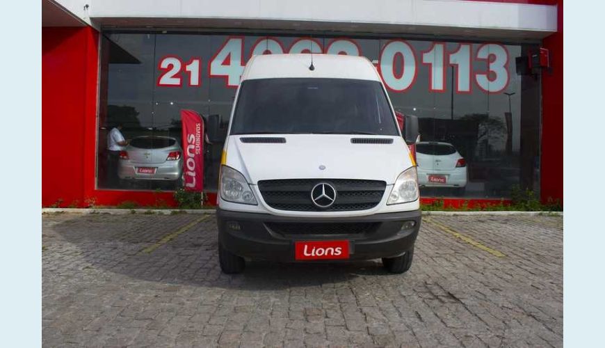 MERCEDES-BENZ SPRINTER VAN 415 CDI LUXO TB - BRANCO - 2012 Foto 2 (Grande)