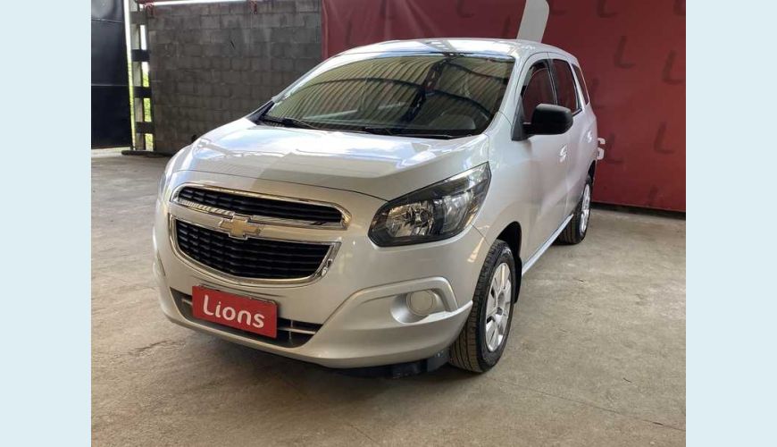 CHEVROLET SPIN LS 5S 1.8 FLEX - PRATA - 2018 Foto 2 (Grande)