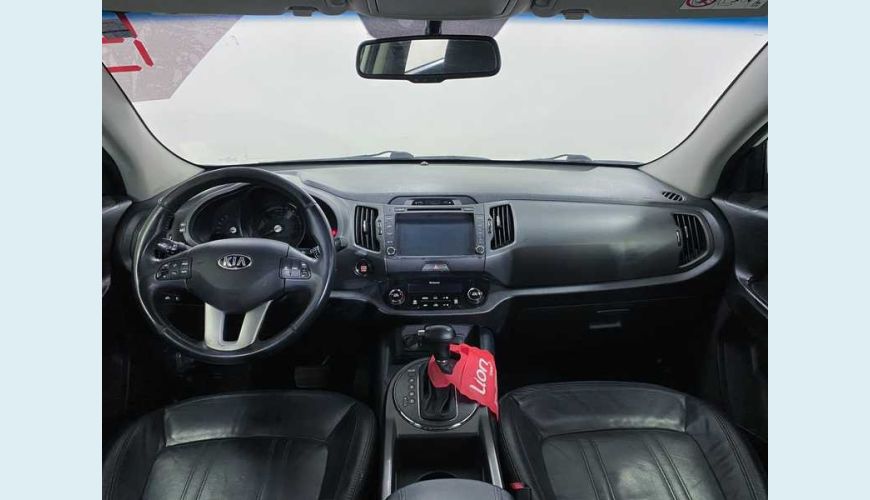 KIA SPORTAGE EX 2.0 4X2 AUT. FLEX P588 - BRANCO - 2013 Foto 2 (Grande)