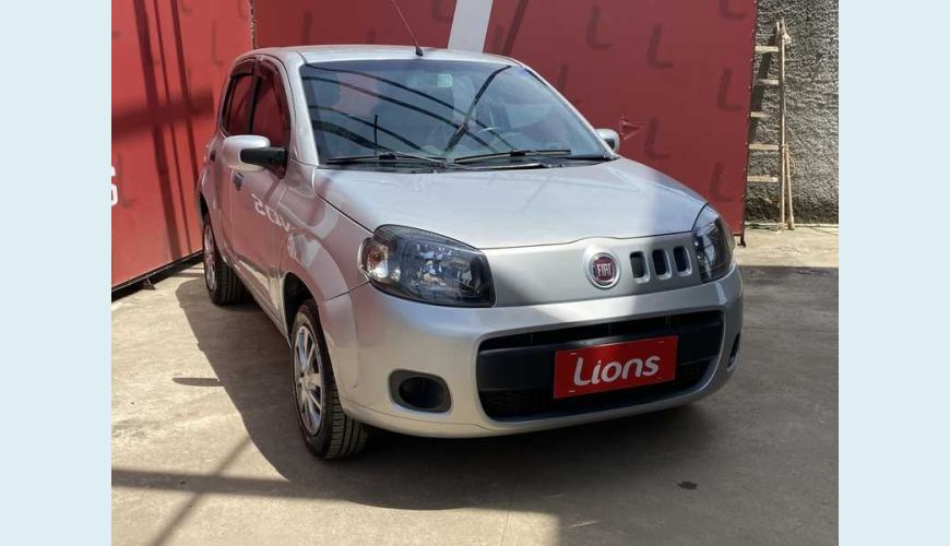 FIAT UNO VIVACE 1.0 8V FLEX 4P - PRATA - 2016 Foto 2 (Grande)