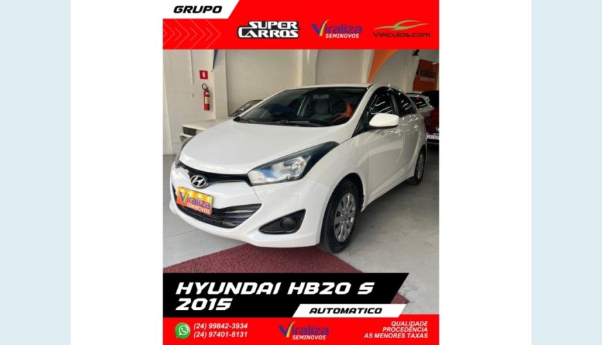 HYUNDAI HB 20S - BRANCO - 2015 Foto 2 (Grande)