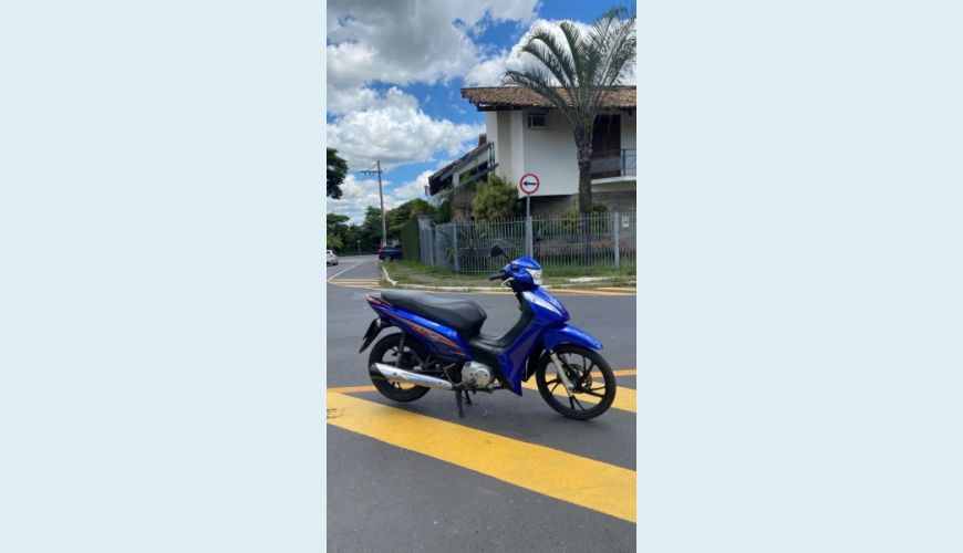 HONDA BIZ 125 - AZUL - 2017 Foto 2 (Grande)