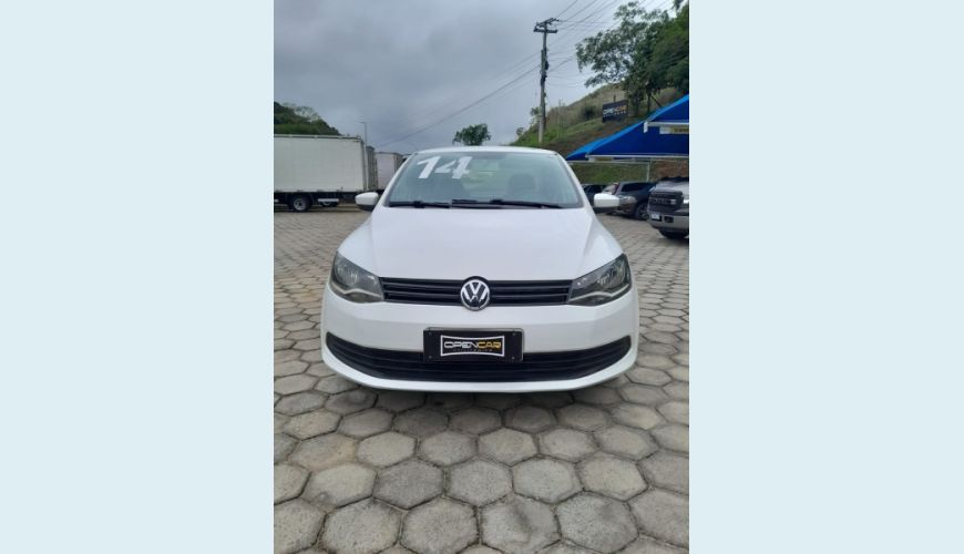 VOLKSWAGEN VOYAGE 1.6 MI 8V FLEX 4P MANUAL - BRANCO - 2014 Foto 2 (Grande)