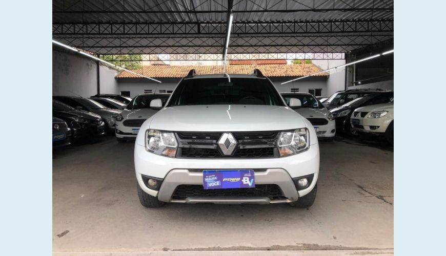 RENAULT DUSTER DYNAMIQUE 2.0 FLEX 16V AUT. - BRANCO - 2016 Foto 2 (Grande)
