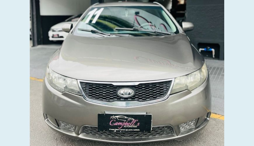 KIA CERATO 1.6 16V MEC. - CINZA - 2011 Foto 2 (Grande)