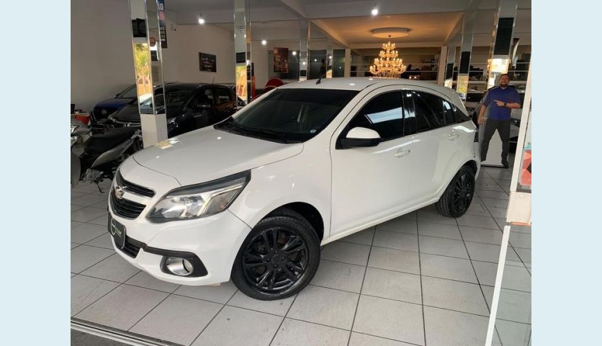 CHEVROLET AGILE 1.4MT LTZ - BRANCO - 2014 Foto 2 (Grande)