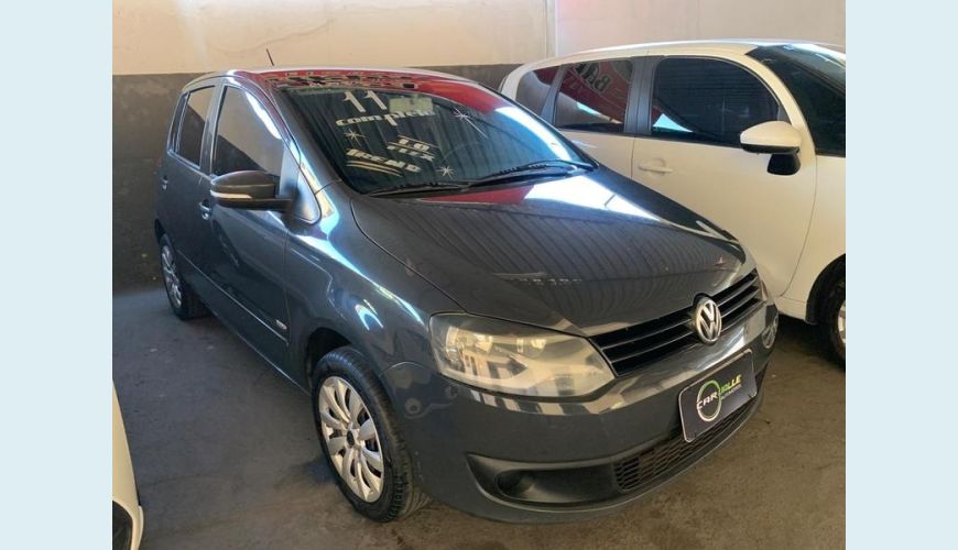 VOLKSWAGEN FOX 1.0 GII - CINZA - 2011 Foto 2 (Grande)
