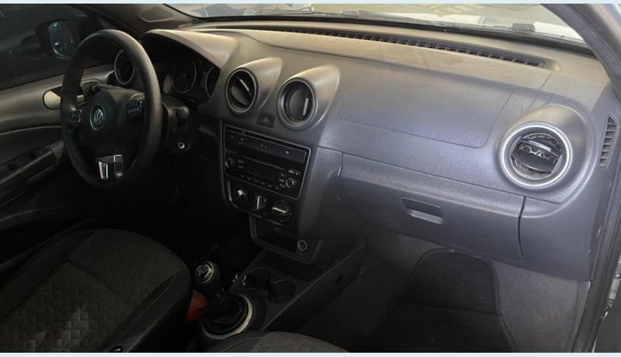 VOLKSWAGEN GOL TRACK 1.0 MI TOTAL FLEX 8V - PRATA - 2015 Foto 2 (Grande)