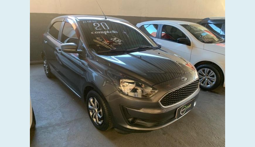 FORD KA 1.0 SE 12V FLEX 4P MANUAL - CINZA - 2020 Foto 2 (Grande)