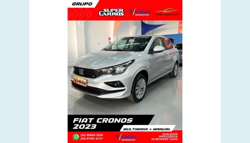 FIAT CRONOS - PRATA - 2023 Foto 2 (Grande)