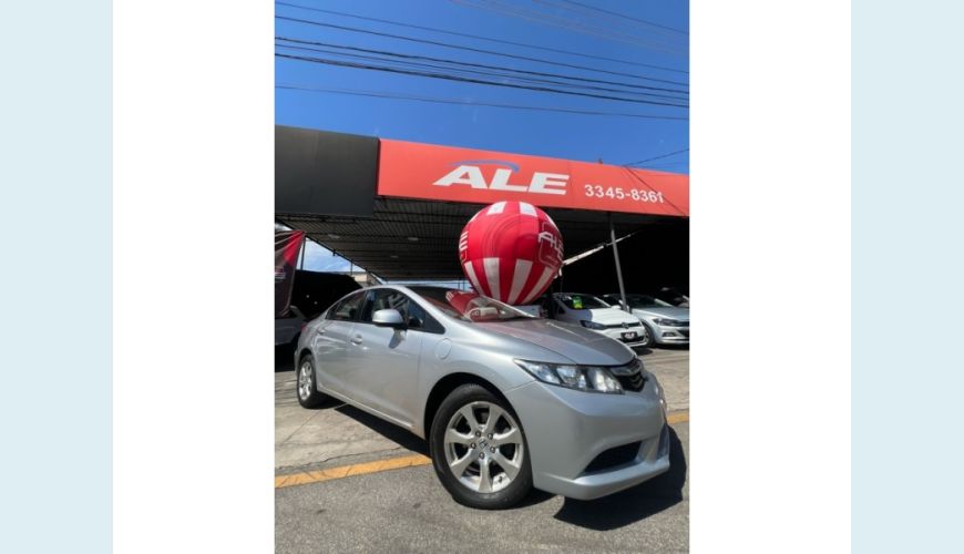 HONDA CIVIC - PRATA - 2014 Foto 2 (Grande)