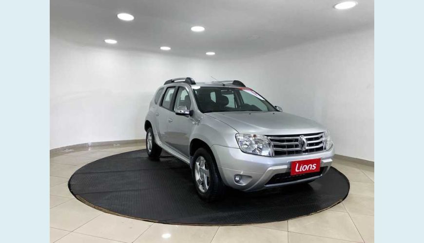 RENAULT DUSTER 2.0 16V DYNAMIQUE FLEXAUT. - PRATA - 2014 Foto 2 (Grande)