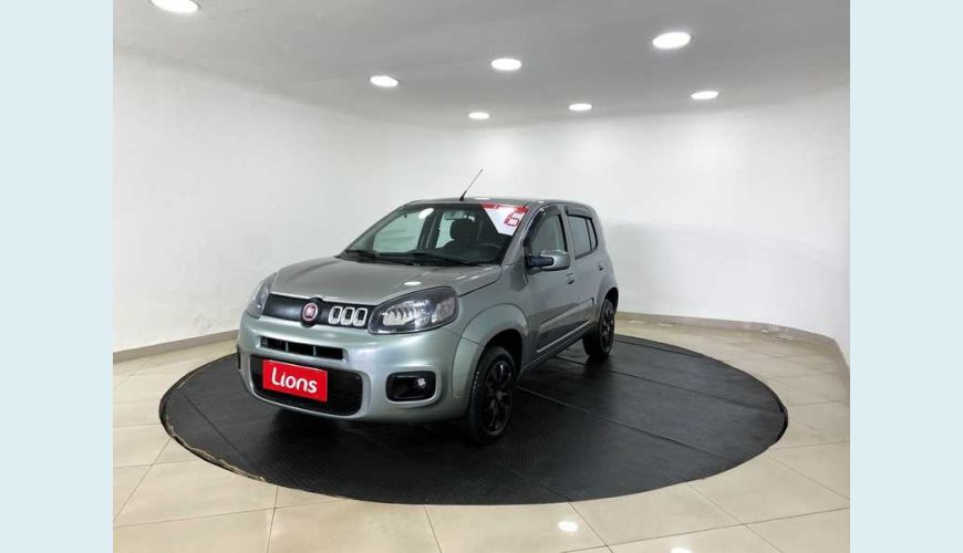 FIAT UNO ATTRACTIVE 1.0 FLEX 4P - CINZA - 2016 Foto 2 (Grande)