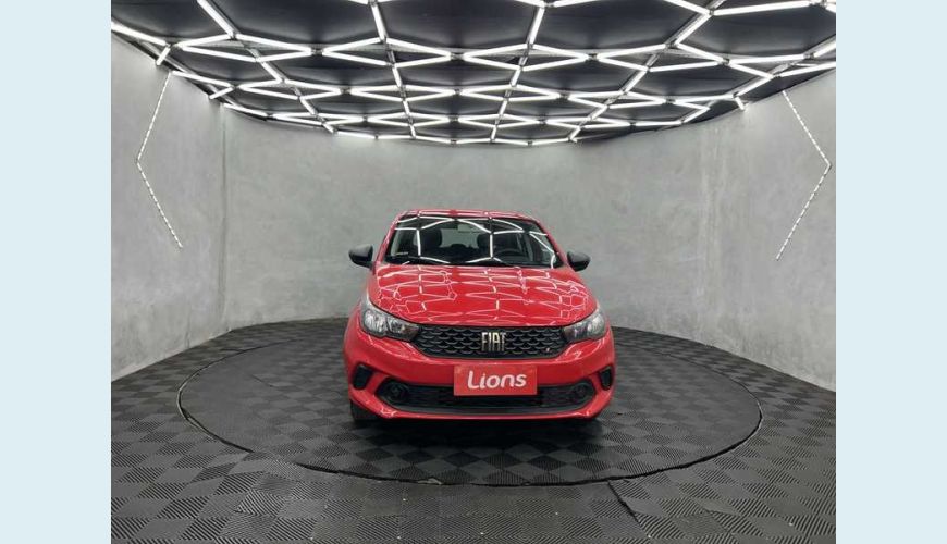 FIAT ARGO 1.0 FLEX - VERMELHO - 2021 Foto 2 (Grande)
