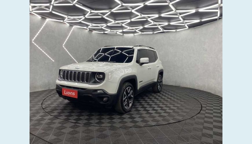 JEEP RENEGADE LONGITUDE 1.8 4X2 AUT. FLEX - BRANCO - 2021 Foto 2 (Grande)