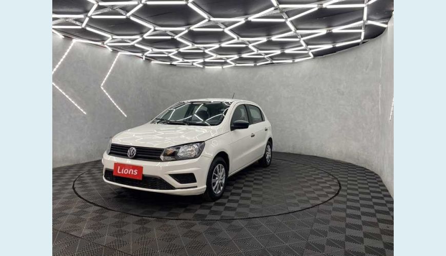 VOLKSWAGEN GOL 1.0 12V FLEX - BRANCO - 2020 Foto 2 (Grande)