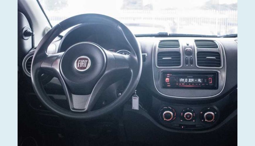 FIAT PALIO ATTRACTIVE 1.0 EVO FLEX - PRATA - 2017 Foto 2 (Grande)