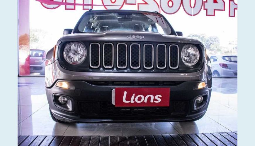 JEEP RENEGADE SPORT 1.8 4X2 FLEX - PRATA - 2017 Foto 2 (Grande)