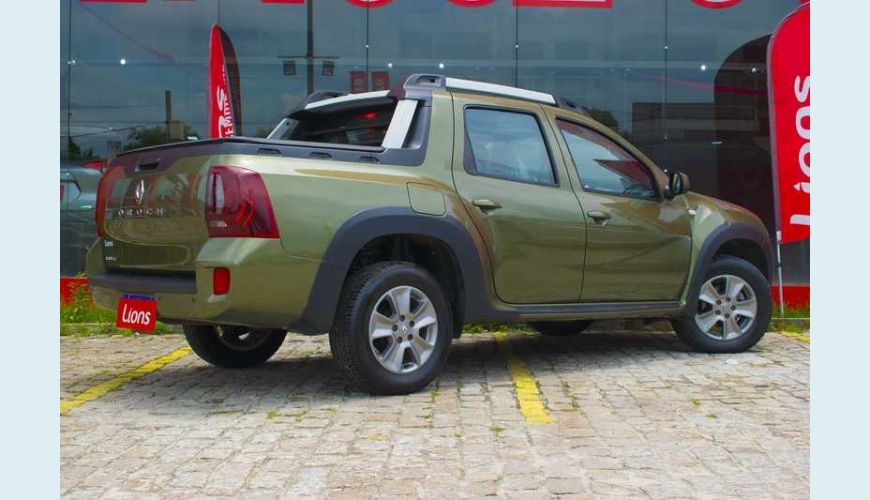 RENAULT DUSTER OROCH 2.0 16V DYNAMIQUE AUT. FLEX - VERDE - 2019 Foto 2 (Grande)