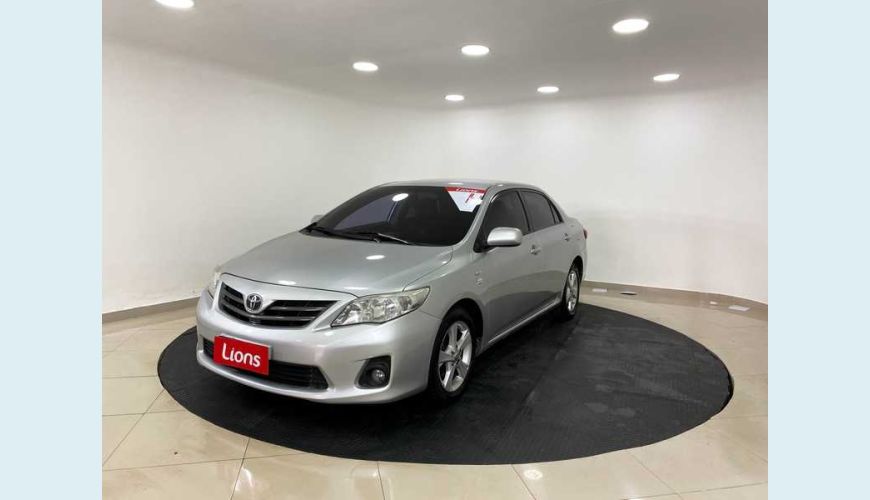TOYOTA COROLLA SEDAN 1.8 DUAL VVT-I GLI FLEX - PRATA - 2014 Foto 2 (Grande)