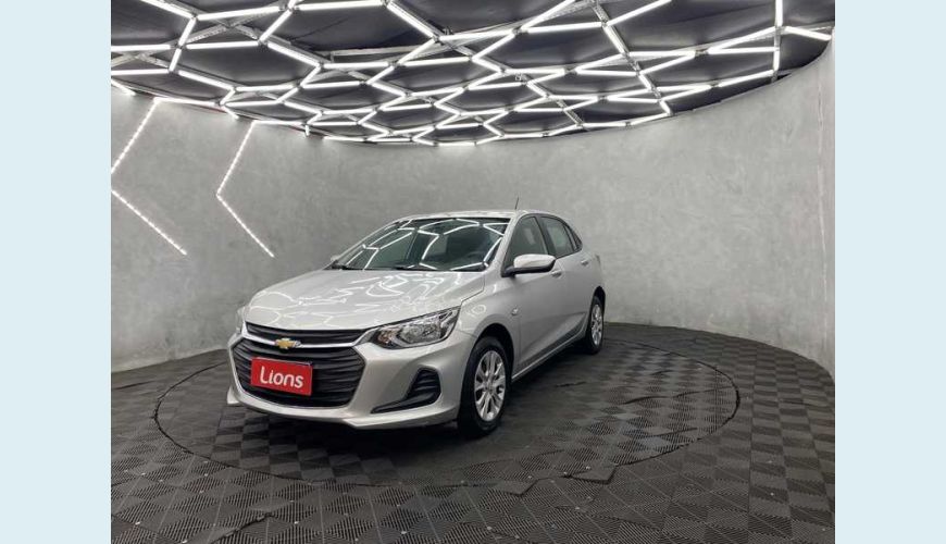 CHEVROLET ONIX LT 1.0 FLEX - PRATA - 2020 Foto 2 (Grande)