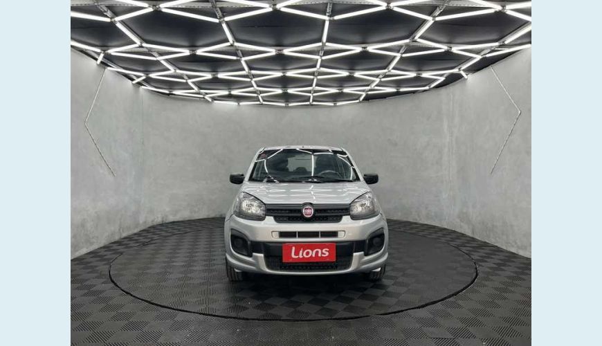 FIAT UNO ATTRACTIVE 1.0 - PRATA - 2021 Foto 2 (Grande)