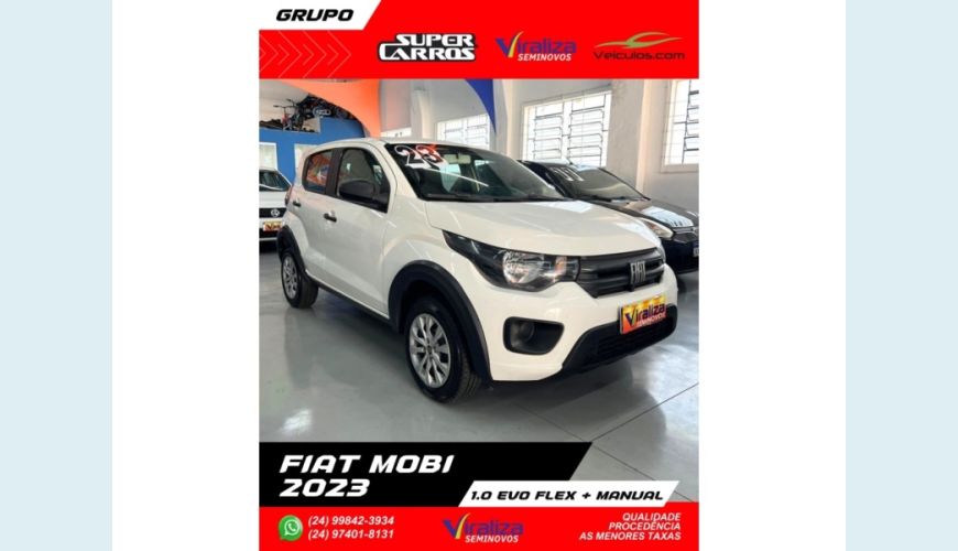 FIAT MOBI - BRANCO - 2023 Foto 2 (Grande)