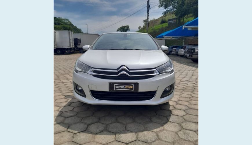 CITROËN C4 1.6 EXCLUSIVE 16V TURBO FLEX 4P AUT. - BRANCO - 2017 Foto 2 (Grande)