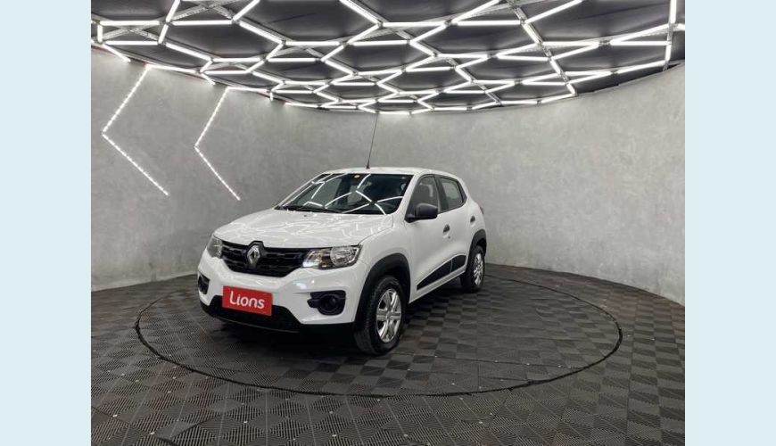 RENAULT KWID ZEN 1.0 12V SCE FLEX - BRANCO - 2021 Foto 2 (Grande)