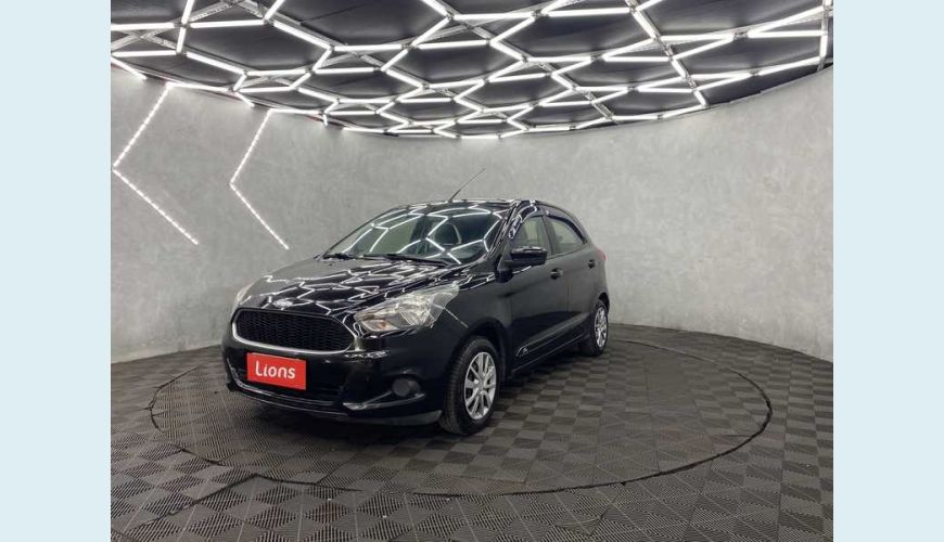 FORD KA SE PLUS 1.0 FLEX - PRETO - 2015 Foto 2 (Grande)