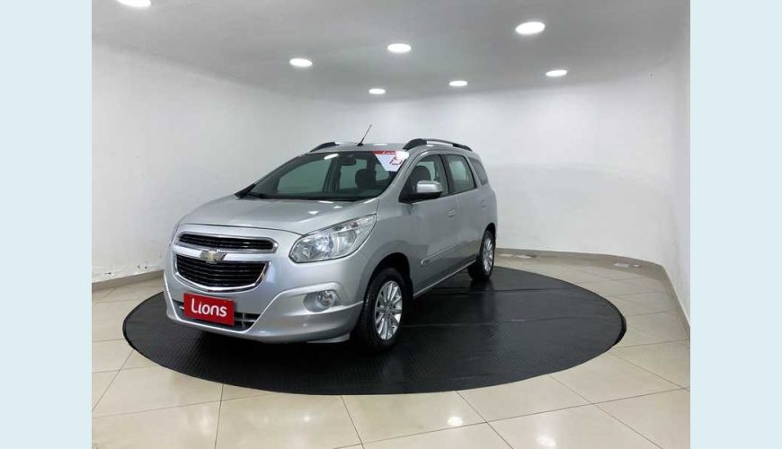 CHEVROLET SPIN LT 5S 1.8 FLEX - PRATA - 2015 Foto 2 (Grande)