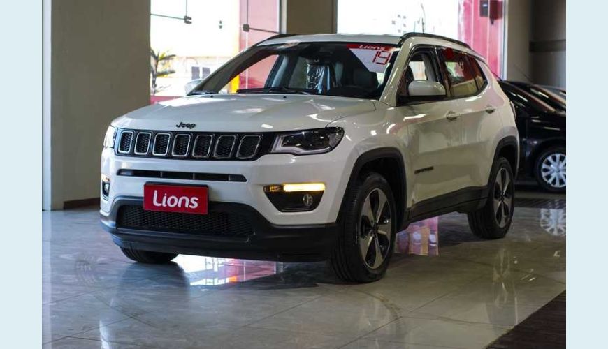 JEEP COMPASS 2.0 LONGITUDE 4X2 AUT. FLEX - BRANCO - 2019 Foto 2 (Grande)