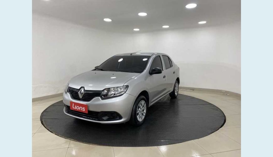 RENAULT LOGAN AUTHENTIQUE 1.0 12V SCE FLEX - PRATA - 2018 Foto 2 (Grande)