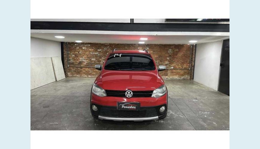 VOLKSWAGEN CROSSFOX 1.6 MI TOTAL FLEX - VERMELHO - 2014 Foto 2 (Grande)