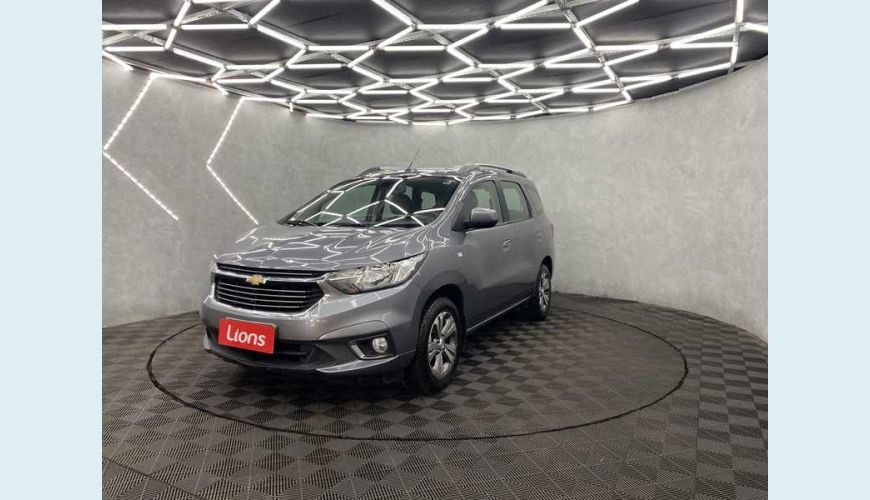 CHEVROLET SPIN PREMIER 7S 1.8 AUT. FLEX - CINZA - 2020 Foto 2 (Grande)