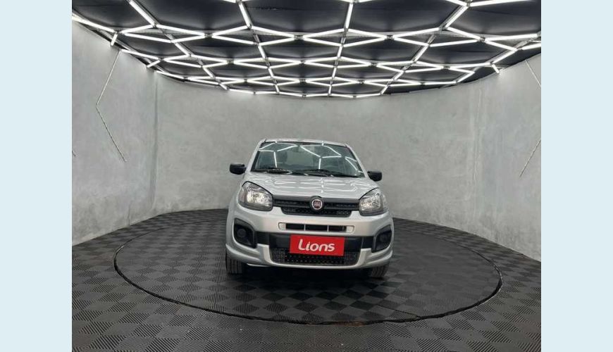FIAT UNO ATTRACTIVE 1.0 8V FLEX 4P - PRATA - 2020 Foto 2 (Grande)