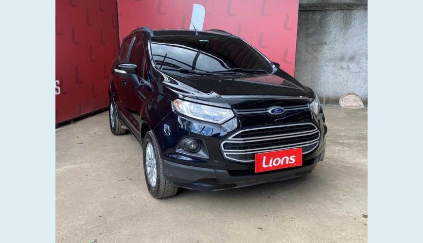 FORD ECOSPORT ECOSPORT FREESTYLE 1.6 16V FLEX - PRETO - 2013 Foto 2 (Grande)