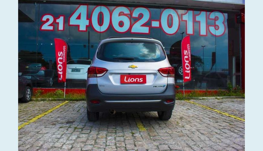 CHEVROLET SPIN 1.8 ECONOFLEX ACTIV 7S AUT. - PRATA - 2019 Foto 2 (Grande)